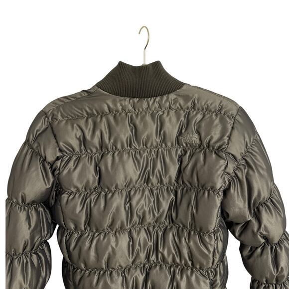 The North Face 600 Goose Down Green Down Puffer Coat Size Women's Small - Picture 5 of 8